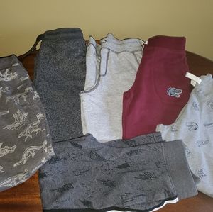 6 pair size 7 jogging pants